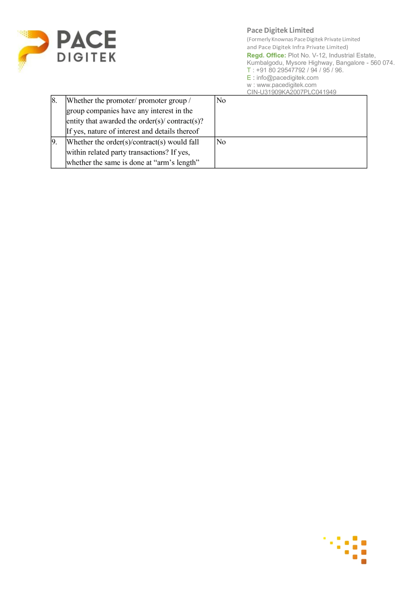Pace Digitek's Material Subsidiary, Lineage Power, Bags Major ₹199.42 Crore BESS Order from L&T - httpsnsearchives.nseindia.comcorporatePACE_26112025123055_ReceiptofOrderLandT.pdf Pg 3
